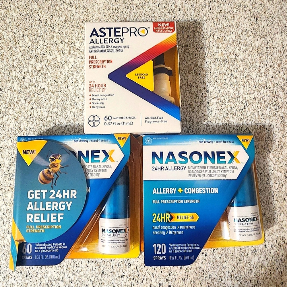 Nasonex and Astepro Allergy relief bundle